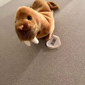 Ty Brown Walrus Stuffed Animal